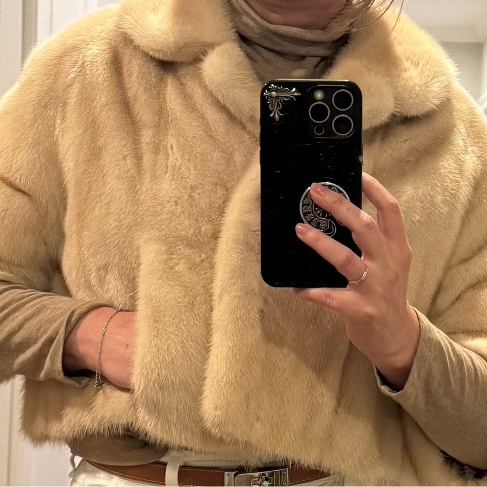 Real Mink Fur Women's Jacket